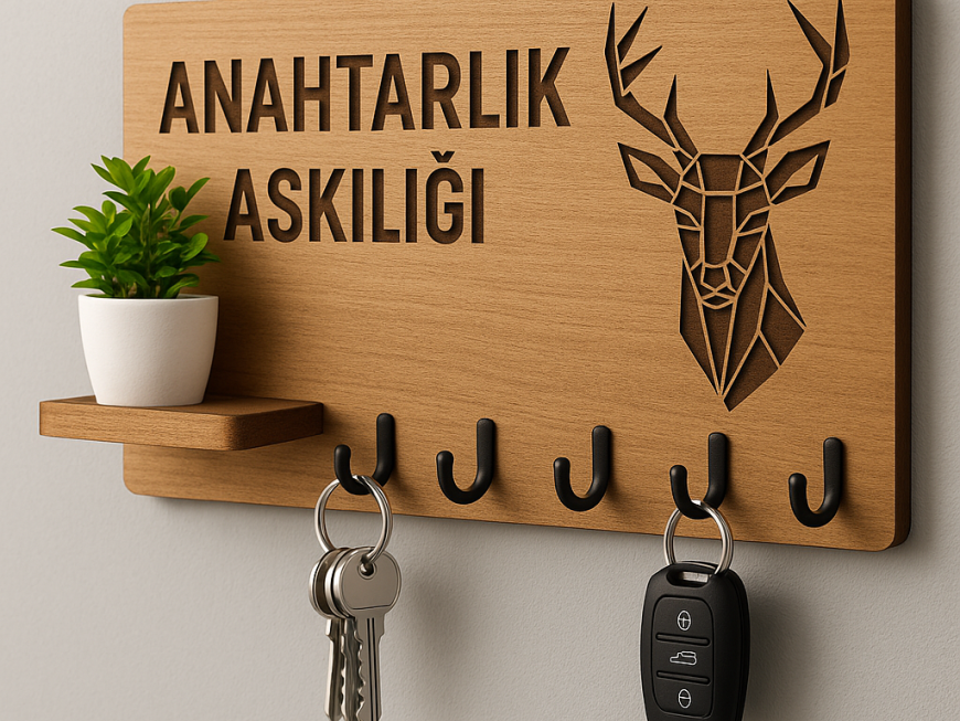 Anahtarlık Askılığı: Evinize Düzen Getirin Anahtarlık Askılığı: Evinize Düzen Getirin