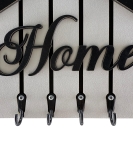 Home Yazılı Ev Şeklinde Duvar Anahtarlık Askısı