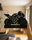 Motosiklet Figürlü Duvar Anahtarlık Askısı Motosiklet Figürlü Duvar Anahtarlık Askısı