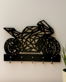 Motosiklet Figürlü Duvar Anahtarlık Askısı Motosiklet Figürlü Duvar Anahtarlık Askısı