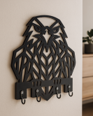 Kartal Figürlü Duvar Anahtarlık Askısı