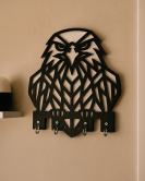 Kartal Figürlü Duvar Anahtarlık Askısı