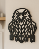 Kartal Figürlü Duvar Anahtarlık Askısı