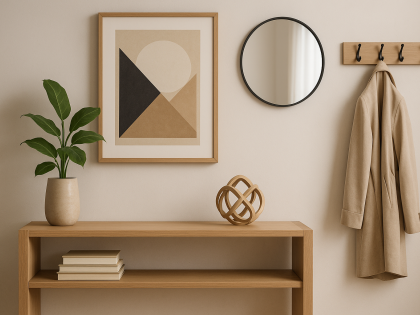 Antre ve Giriş İçin Dekoratif Çözümler