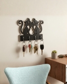 Sevimli Kediler Anahtarlık Askılığı – Güçlü Çift Taraflı Bantlı