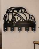 Vosvos Figürlü Duvar Anahtarlık Askısı