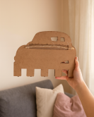 Vosvos Figürlü Duvar Anahtarlık Askısı