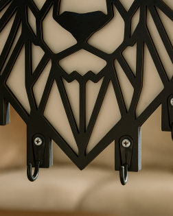 Aslan Figürlü Anahtarlık Askısı